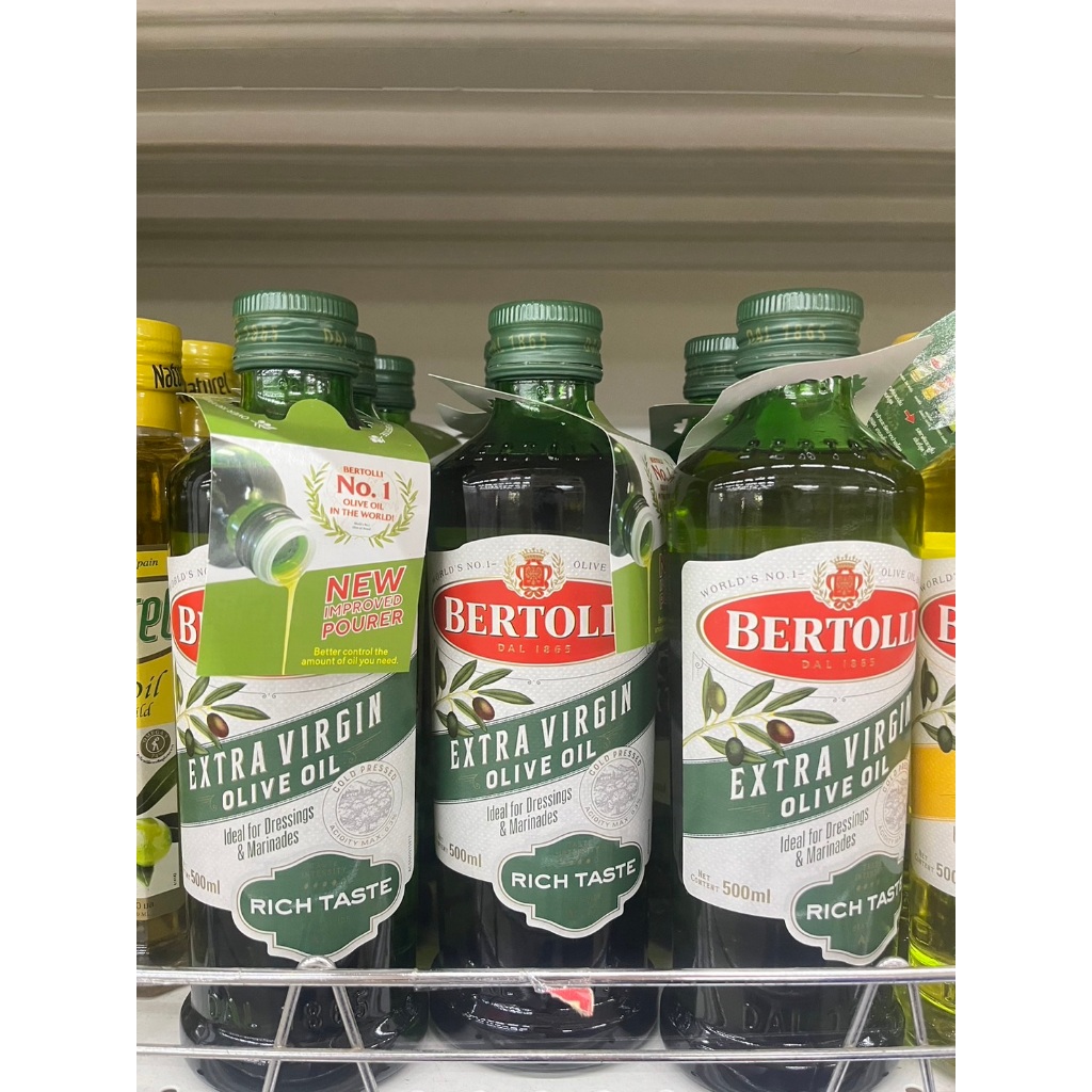 น้ำมันมะกอก 4 สูตรขนาด250และ500 ML Bertolli , Extra virgin , Extra Light , Classico และ เบอร์ทอลลี่ - รูปที่ 3