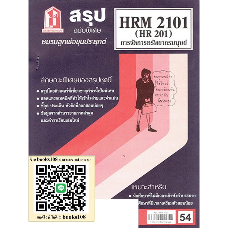 สรุป HRM2101 (HR 201) การบริหารทรัพยากรมนุษย์