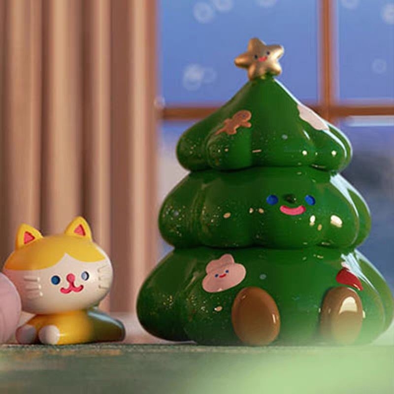 พร้อมส่ง.เลือกตัว RiCO Happy Winter Days Series พร้อมส่ง แบบตัวแยก POP MART กล่องสุ่ม
