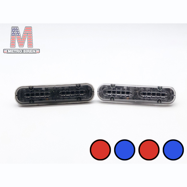 Whelen ION T สีแดงน้ำเงิน สปลิท ไซเรน (มือสอง - คู่)