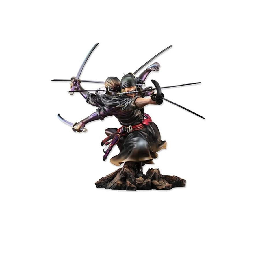 One Piece WA-MAXIMUM Nine-Sword Style Asura Roronoa Zoro Figure Megahouse