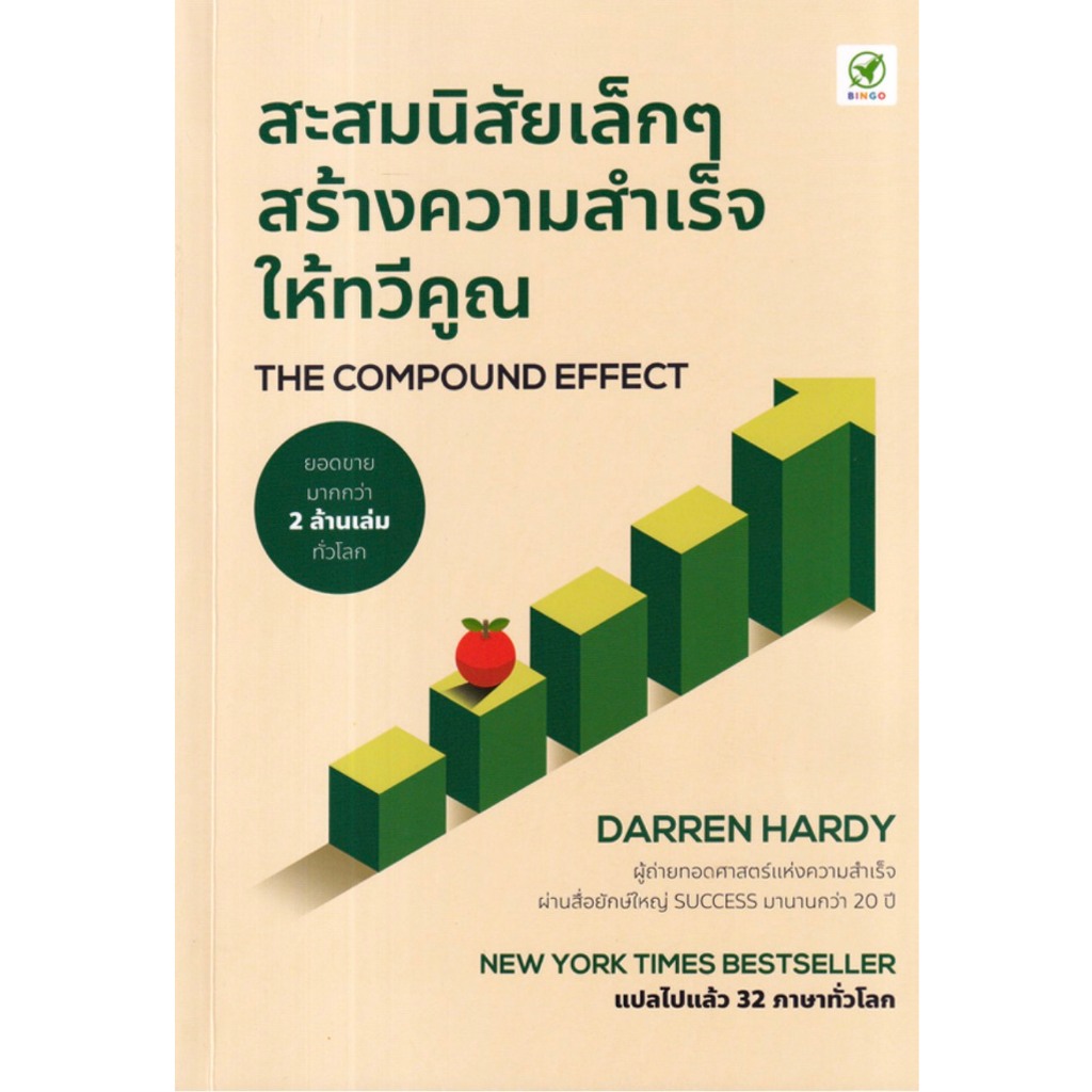 The Compound Effect สะสมนิสัยเล็กๆ สร้างความสำเร็จให้ทวีคูณ / Darren Hardy bingo
