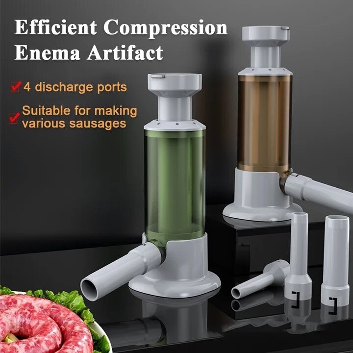 เครื่องอัดไส้กรอก ไส้อั่วอีสาน Household manual sausage maker