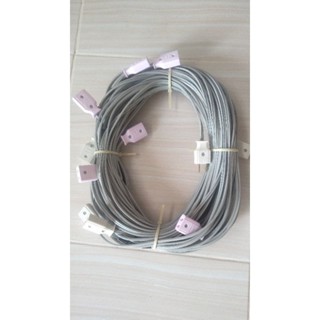 สายไฟหลัก,ไฟทาง,ไฟเต้น,ไฟประดับ,ยาว50เมตรมี10ปลั๊กตัวเมียระย…