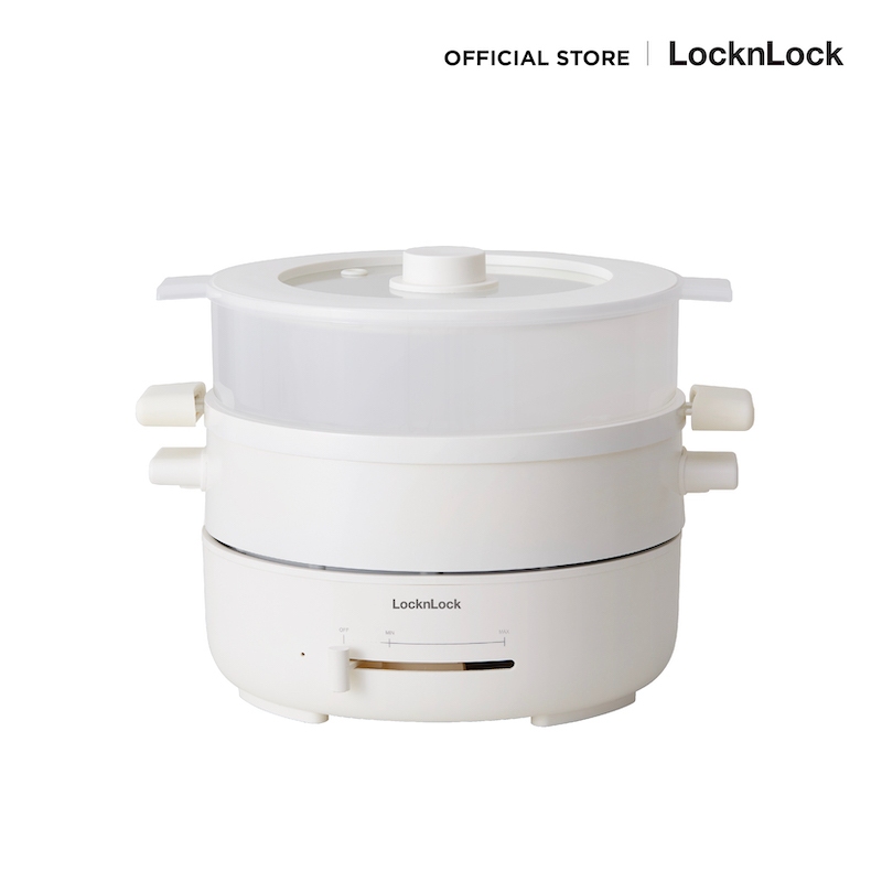 LocknLock หม้อไฟฟ้าอเนกประสงค์ Electric Cooker ความจุ 2.5 L. รุ่น EJP516IVY