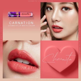 💥 ลิปแมทชมนิต้า บางเบาไม่หนักปาก เนื้อเนียน สีแน่น ติดทนนาน( ล๊อตใหม่ก่อนสั่งรบกวนลูกค้ายึดสีตามภาพที่ลงค่ะ )