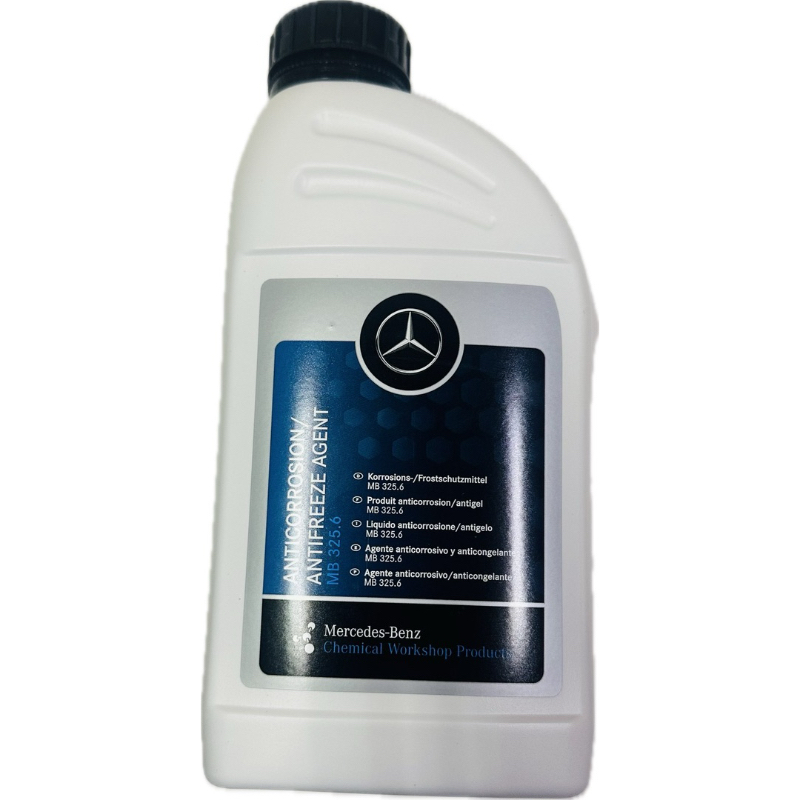 BENZ น้ำยาหม้อน้ำ น้ำยาหล่อเย็น ( Coolant ) ชนิดเข้มข้น ขนาด 1 ลิตร น้ำสีชมพู (OE 000 989 28 25 14 )