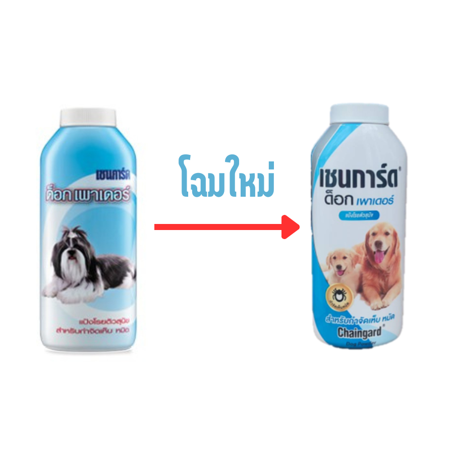 เชนการ์ด ด็อกเพาเดอร์แป้งสุนัข 200 กรัม (1กระป๋อง)
