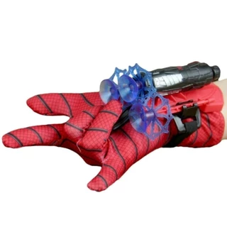 Spiderman Gloves ถุงมือสไปเดอร์แมน ถุงมือปล่อยใย ถุงมือฮีโร่ ของเล่นสวมบทบาทสไปเดอร์แมนเหมาะสำหรับเด็กอายุ 5 ปีขึ้นไป