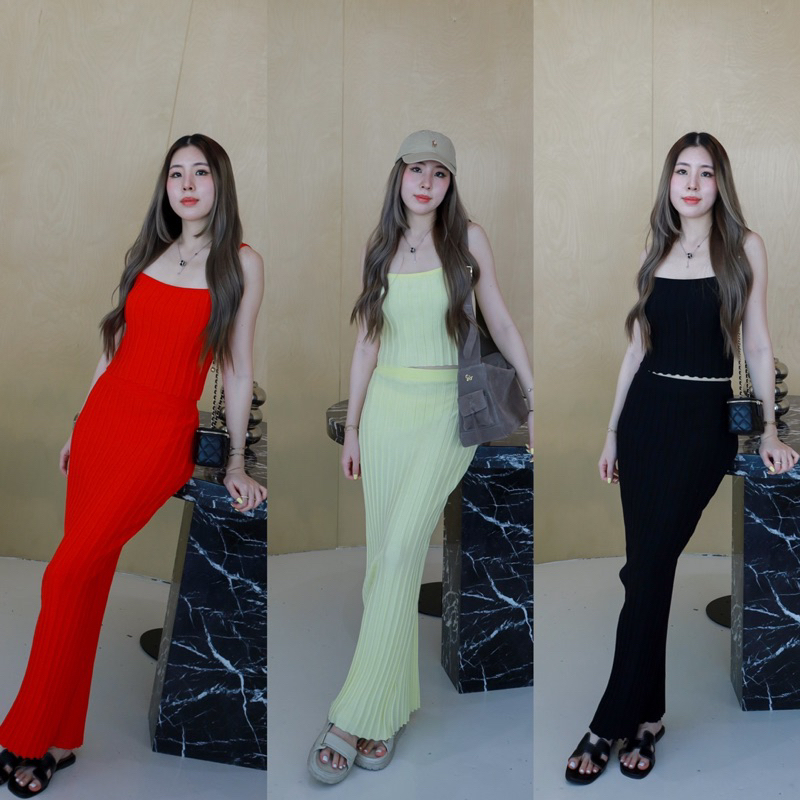 set ไหมพรม ผ้าร่อง marbella basicselected