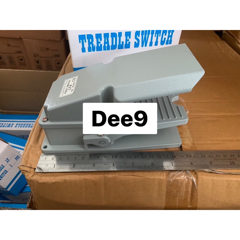 สวิทช์เหยียบ LT4 (Foot Switch)COM/1NO/1NC 10A 250VAC