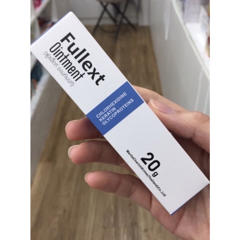 Fullext Ointment ยาทาแผล ขี้ผึ้งเรียกเนื้อ ทาแผลกดทับ แผลเบาหวาน ผ่าตัด เลเซอร์ แผลถลอก แผลศัลยกรรม ไม่แสบแผล 20 g