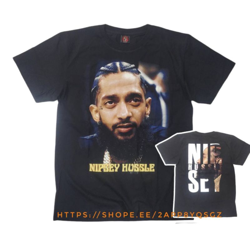 เสื้อยืด nipsey hussle oversize t shirts