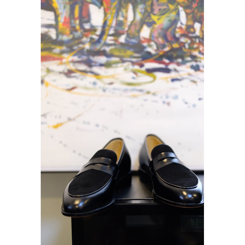 𝗡𝗲𝘄 𝗔𝗿𝗿𝗶𝘃𝗮𝗹 - British Bryson Penny Black Loafers