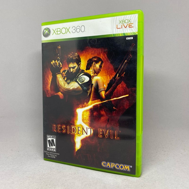 Resident Evil 5 | XBOX 360 Original DVD Games | USA | English | ใช้งานปกติ