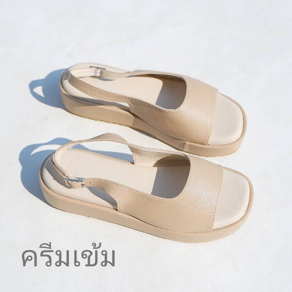 พร้อมส่งไวมาก!! ลอตใหม่ รองเท้าส้นตึกรัดส้น*shark*ไซส์ปกติ