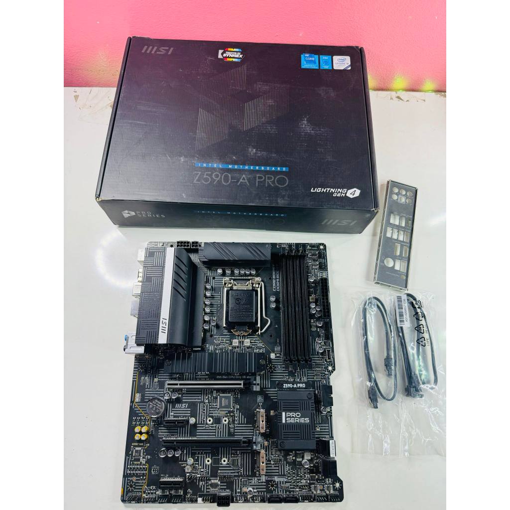 ขายเมนบอร์ดมือสอง 1200 MSI Z590-A PRO