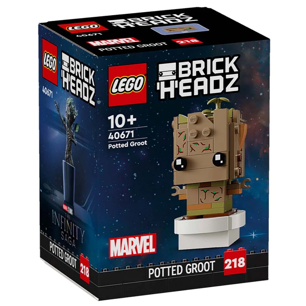 40671 : LEGO BrickHeadz Marvel Super Heroes Potted Groot