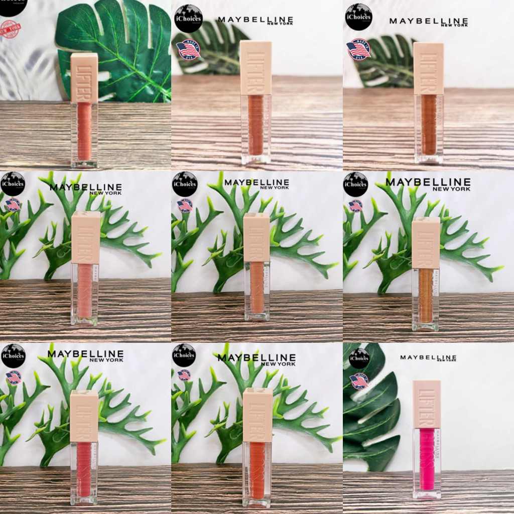 Lifter Gloss Hydrating Lip Gloss with Hyaluronic Acid 5.4ml เมย์เบลลีน ลิฟเตอร์ กลอส ลิปกลอส