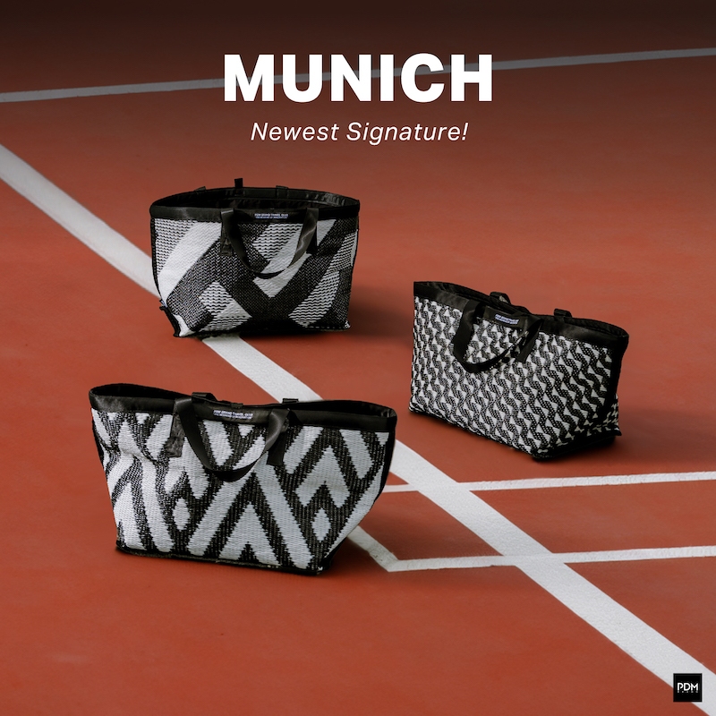 PDM กระเป๋า Munich Large Tote Bag Signature Series