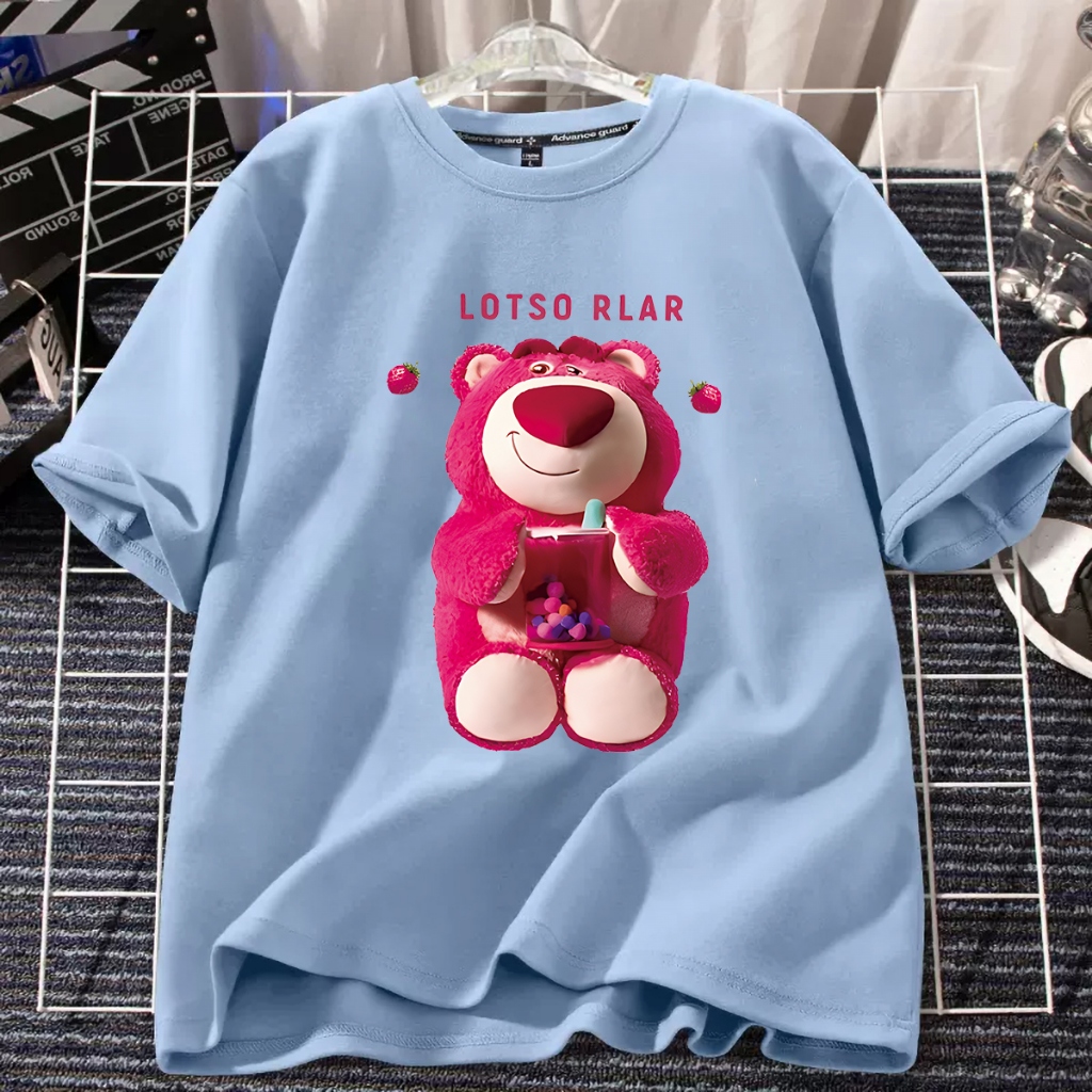 D517เสื้เสื้อยืดแขนสั้ง ผ้านุ่มยืดได้ใส่สบายฯ ลายแฟชั่งสวยน่ารักใส่ได้ทั้งชายและหญิง - รูปที่ 2