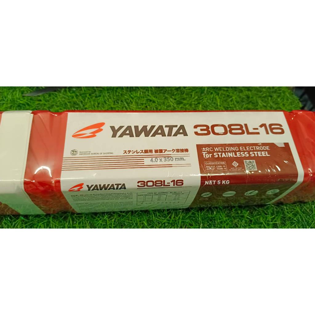 ลวดเชื่อมสแตนเลส 4 มม. YAWATA 308L-16  5 กก.