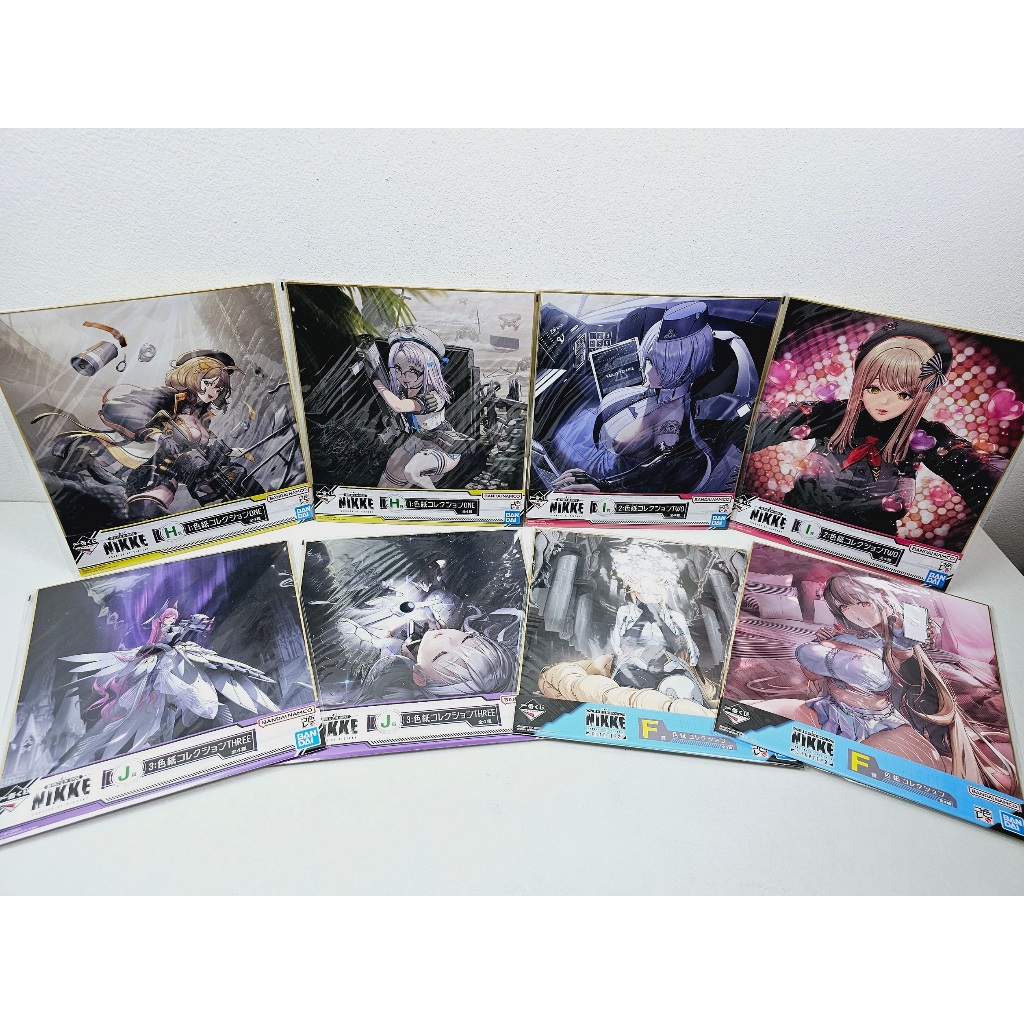 [ของสะสมลิขสิทธิ์แท้] Ichiban Kuji Goddess of Victory: Nikke Chapter 2 - Acrylic Board / Rubber Strap (Bandai Spirits)