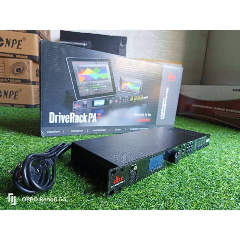 dbx DriveRack PA2 (ครอสดิจิตอล) คลื่นใหม่ ควบคุมผ่านระบบแท็บแล็ตได้ ฟังก์ชันครบ สินค้ามีพร้อมจัดส่ง!!!