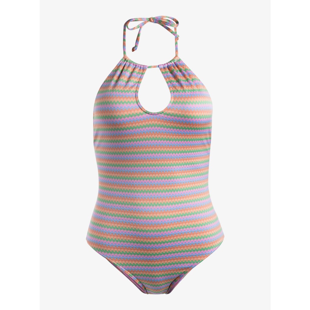ROXY ชุดว่ายน้ำวันพีซ PAPAYA WAVY STRIPE ONE PIECE 241 ERJX103624-XNBM