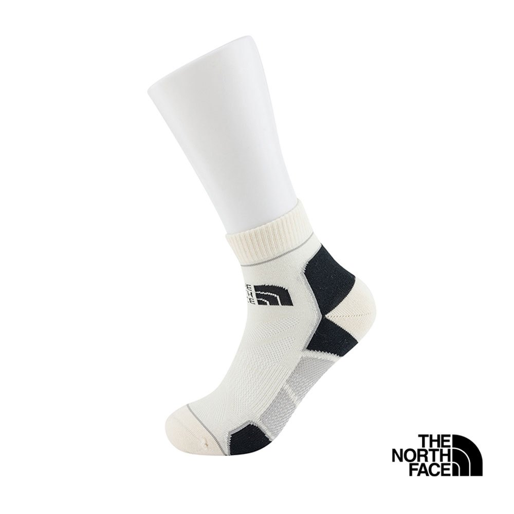 THE NORTH FACE HIKING SOCK LIGHTWEIGHT-AP - GARDENIA WHITE-TNF BLACK-MELD GREY ถุงเท้า