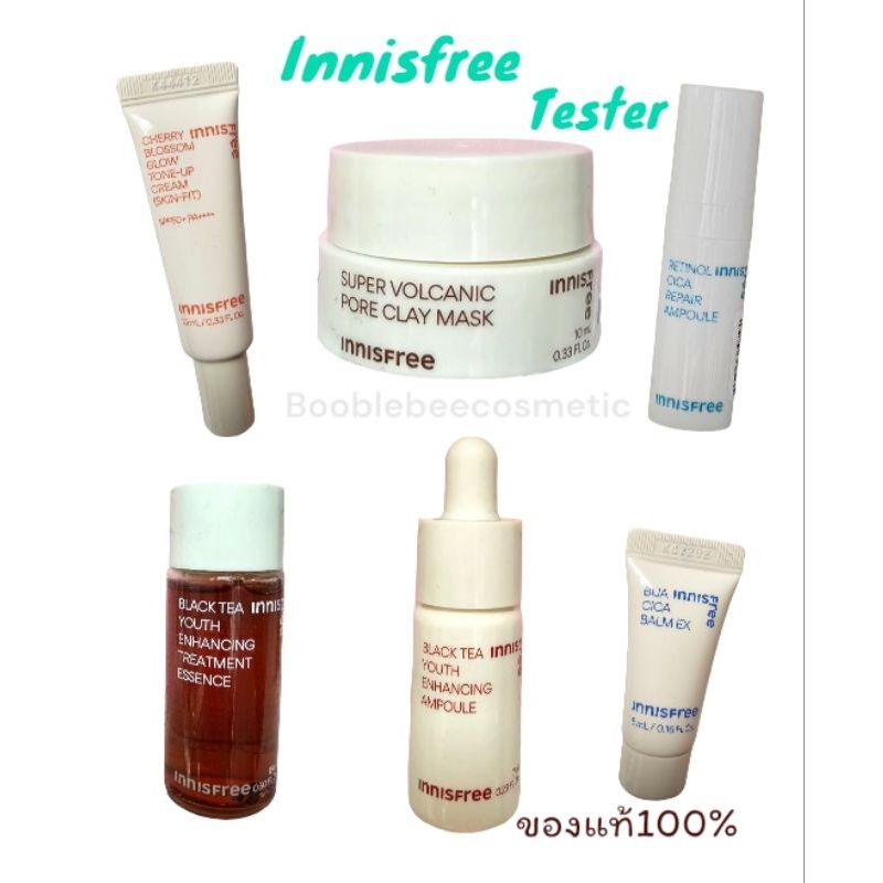 (ในไลฟ์ลด100฿)*ของแท้*พร้อมส่ง*ส่งไว รวมTester Innisfree