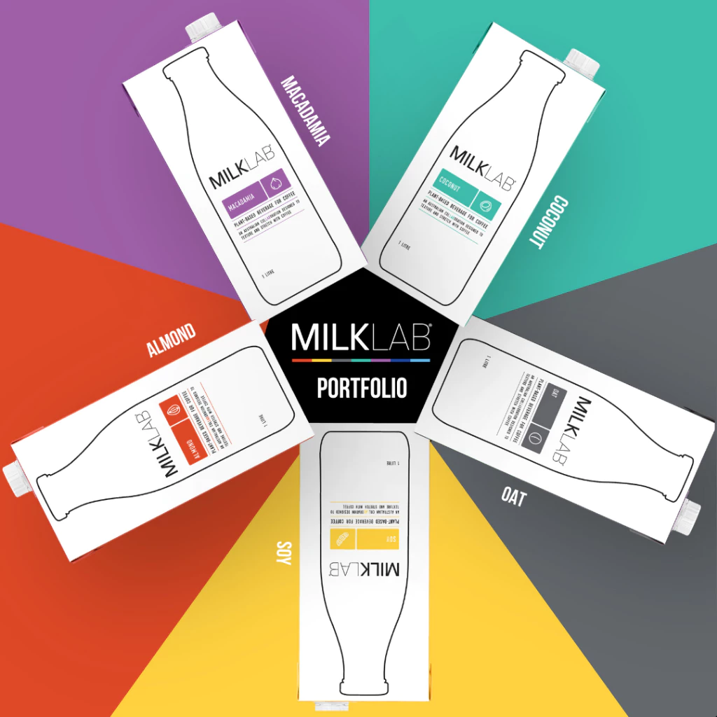MilkLab นมทางเลือก นมชงกาแฟโดยเฉพาะ (1กล่อง 1000ml.)