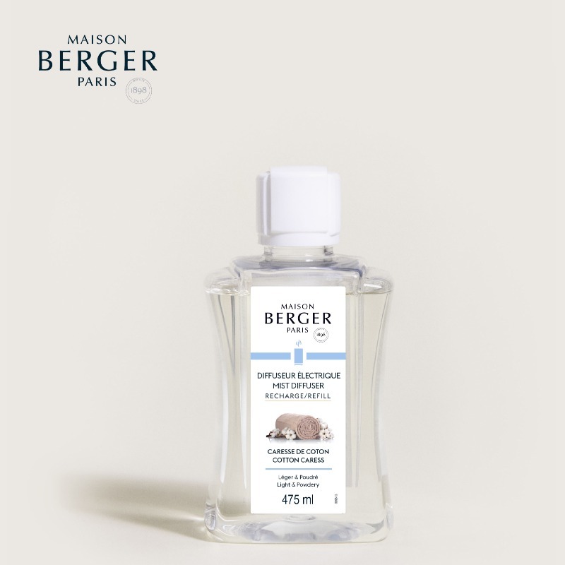 Maison Berger, refill Electric Mist diffuser Cotton Caress, น้ำหอมเติมเครื่องพ่นอัตโนมัติ, เครื่องพ่นน้ำหอม