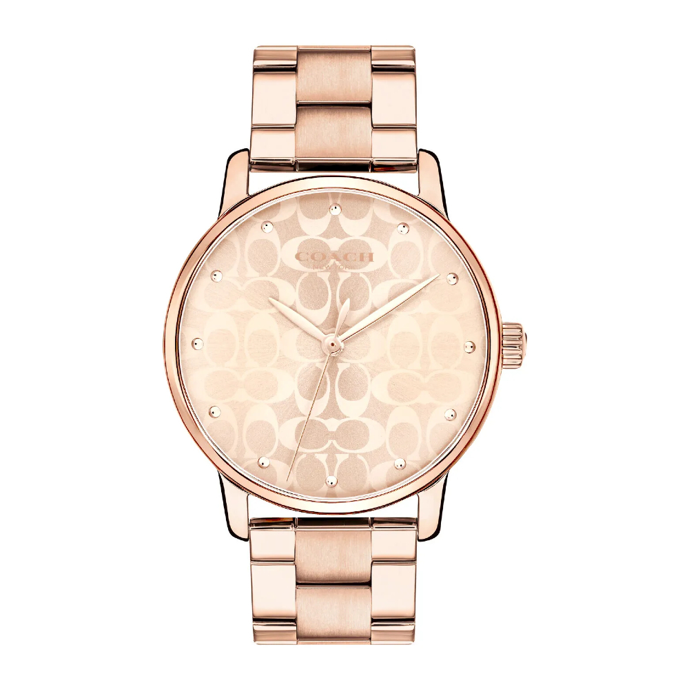 Coach CO14503407 Grand Women's Watch นาฬิกาข้อมือผู้หญิง สี Gold