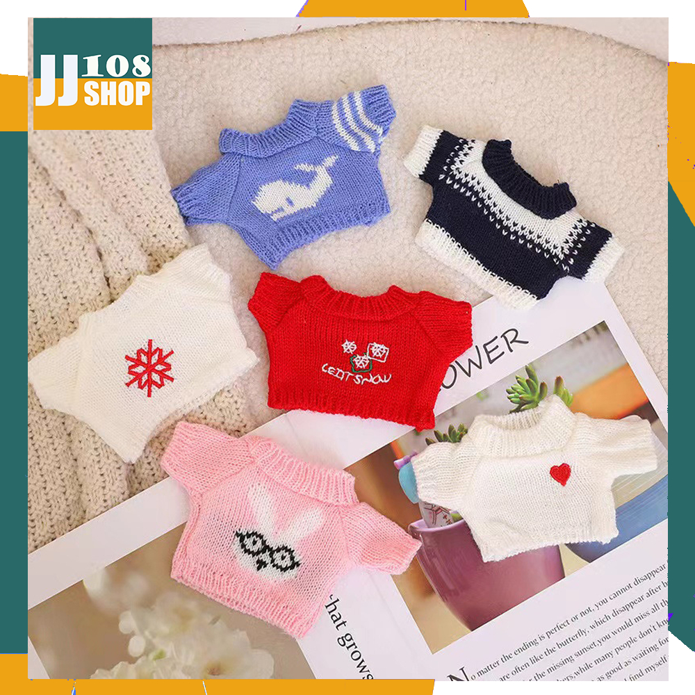 (ส่งจาก🇹🇭)เสื้อไหมพรมตุ๊กตาCare bearและอื่นๆ ขนาด20-30ซม.