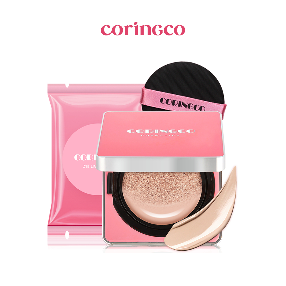 Cherry Blossom Water BB Cushion บีบีคุชชั่น กันแดด SPF50+ PA+++ (แถม รีฟิล)