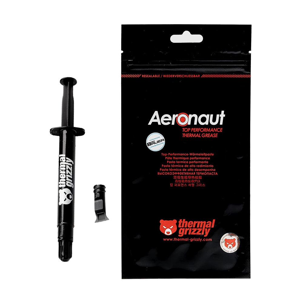 Silicone (ซิลีโคน) THERMAL GRIZZLY AERONAUT (1 , 3.9 ) GRAMS  สำหรับ CPU/GPU ระบายความร้อนแบบเย็นสุด
