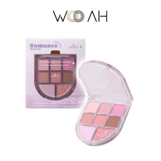 Odbo Romance Mood Eye Palette โรแมนซ์ มู้ด อาย พาเลท โอดีบีโอ OD2023 พาเลทอายแชโดว์ ทาตา