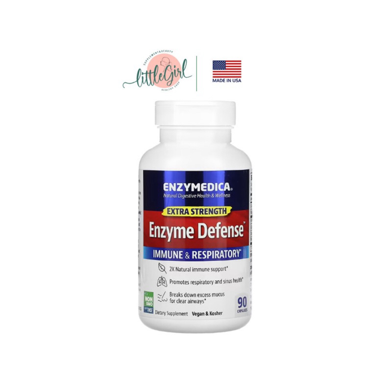 (Pre-Order🇺🇸) Enzymedica Extra Strength Enzyme Defense 90 Capsules