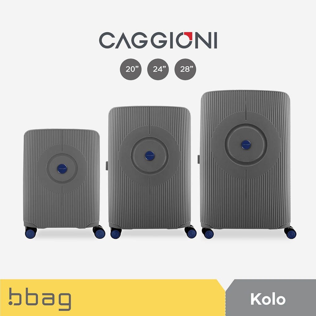 CAGGIONI กระเป๋าเดินทาง รุ่นโคโร๊ะ (Kolo C22111) - สีแชมเปญ