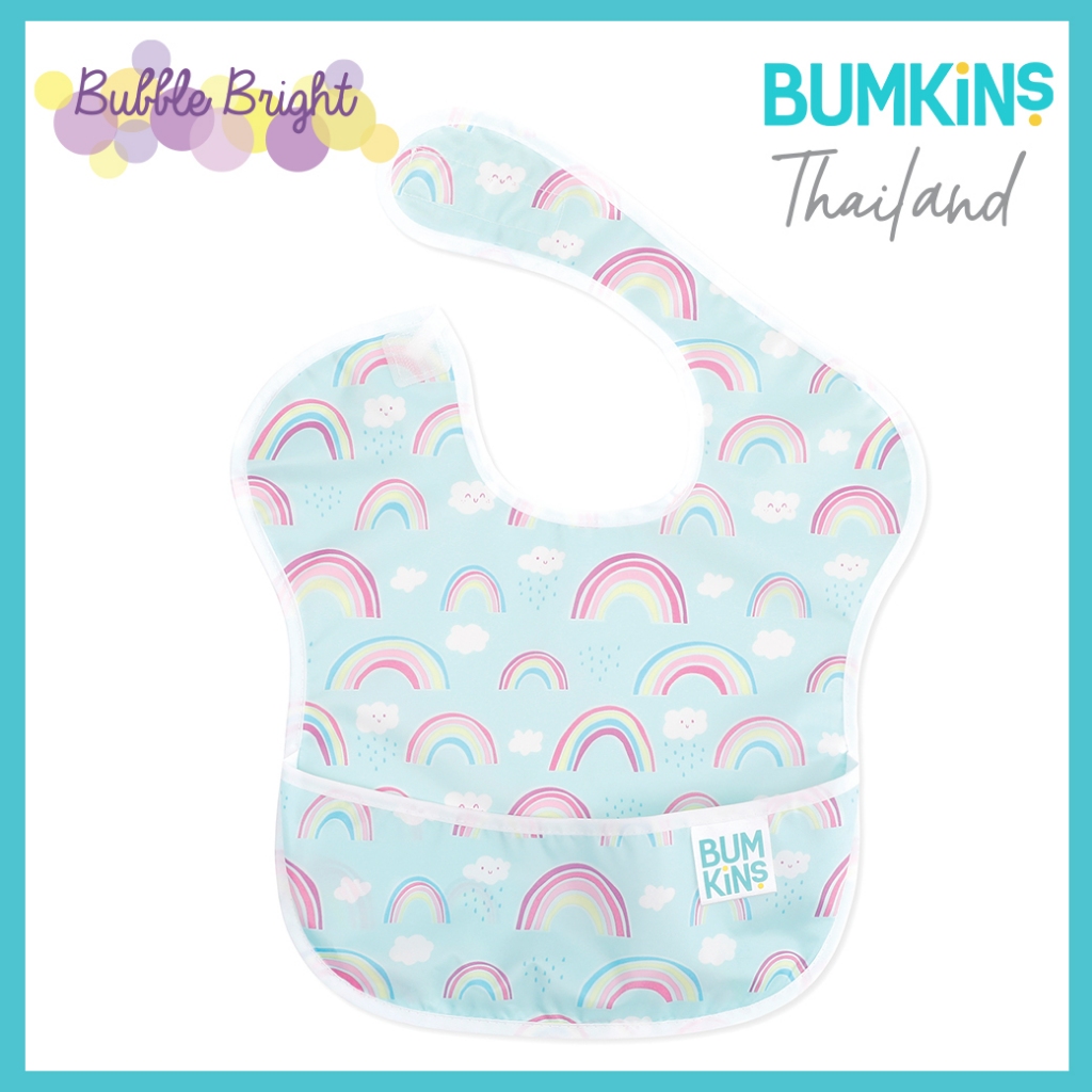 Bumkins ผ้ากันเปื้อน รุ่น Super Bib สำหรับน้อง 6-24 เดือน (1 ชิ้น) รหัส S-19 สินค้าแท้จาก Bumkins
