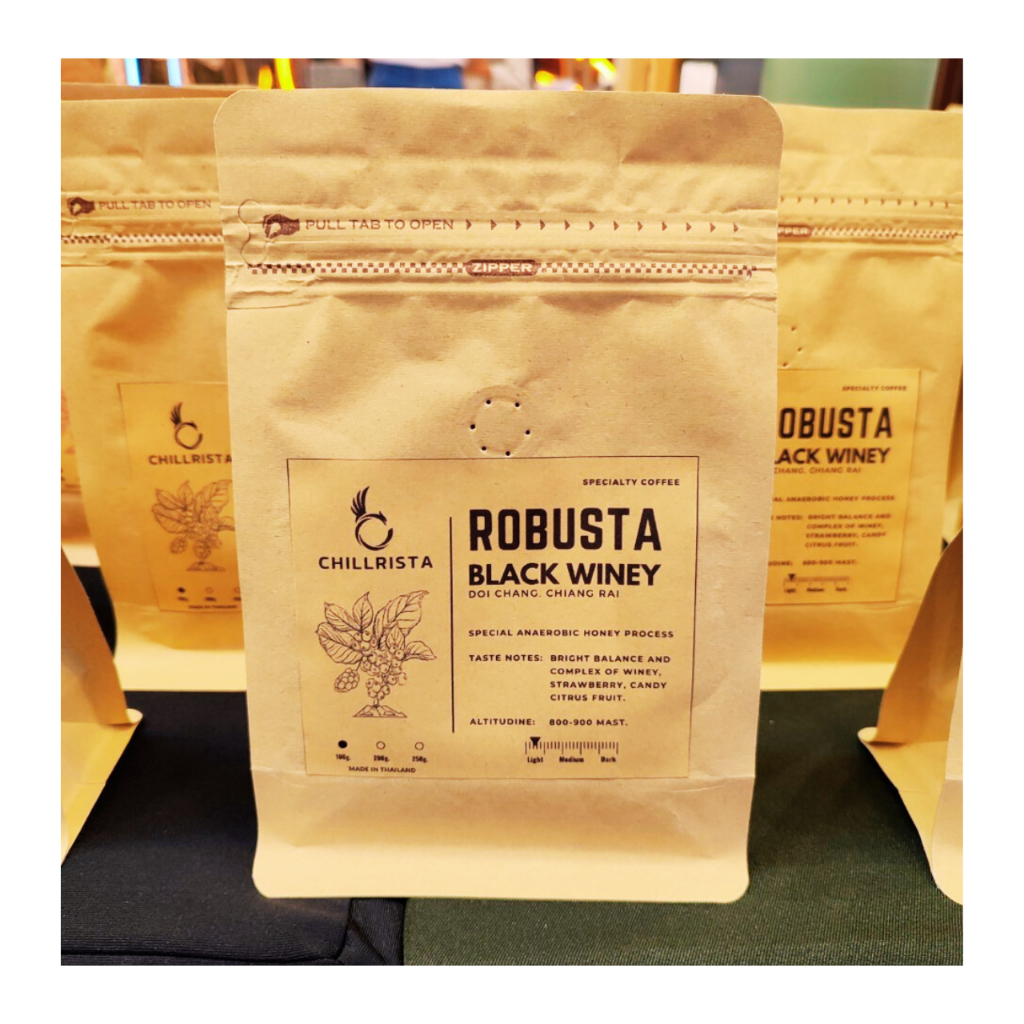 CHILLRISTA (Robusta Black Winey Rank 2st  2023)_100g