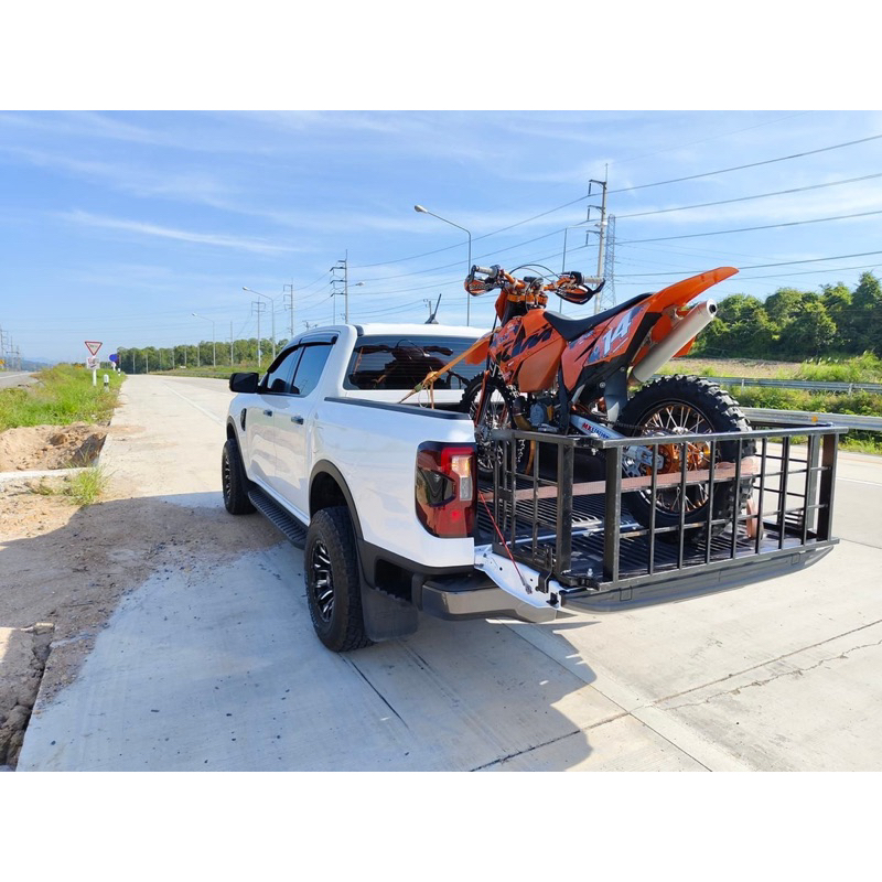 บันไดกั้นคอกกะบะ/บันไดขึ้นรถมอเตอร์ไซค์/2in1 เลือกสีได้แจ้งทางแชท - รูปที่ 3