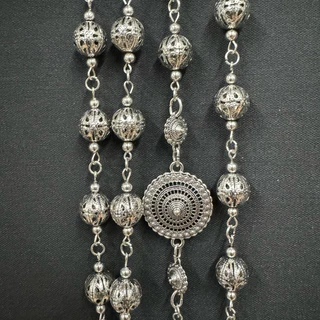 Vintage Jewelry สร้อย สังวาลย์ ชุดไทย ประดับ ลูกปัด สร้อยคอแฟชั่น ผู้ใหญ่ มี3สี