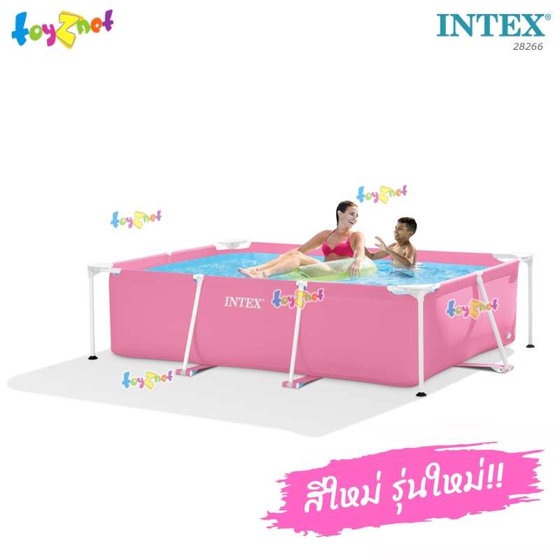 Intex สระเฟรมพูลสี่เหลี่ยม 3x2x0.75 ม. รุ่น 28272