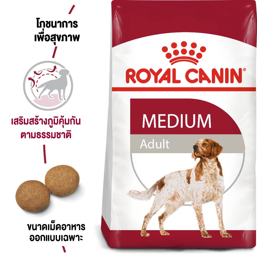 Royal Canin medium puppy / adult 15kg / Medium 7ปีขึ้นไป 10kg