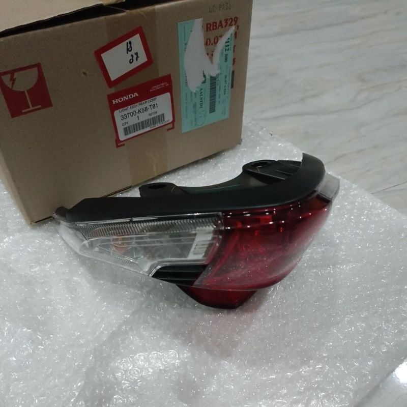 ชุดไฟท้าย Wave 110 i รุ่นปี 2009-2018 (33700-K58-T81) แท้ศูนย์