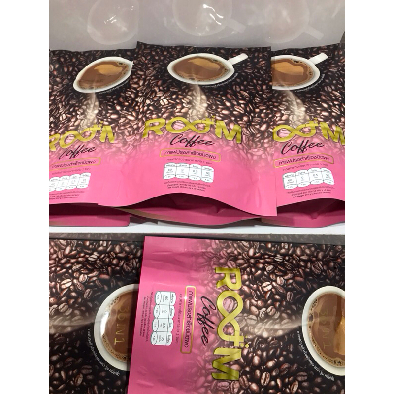 กาแฟพร้อมชง กาแฟรูม รูมคอฟฟี่ Room พร้อมส่ง Exp.ปี 26 กาแฟ3in1
