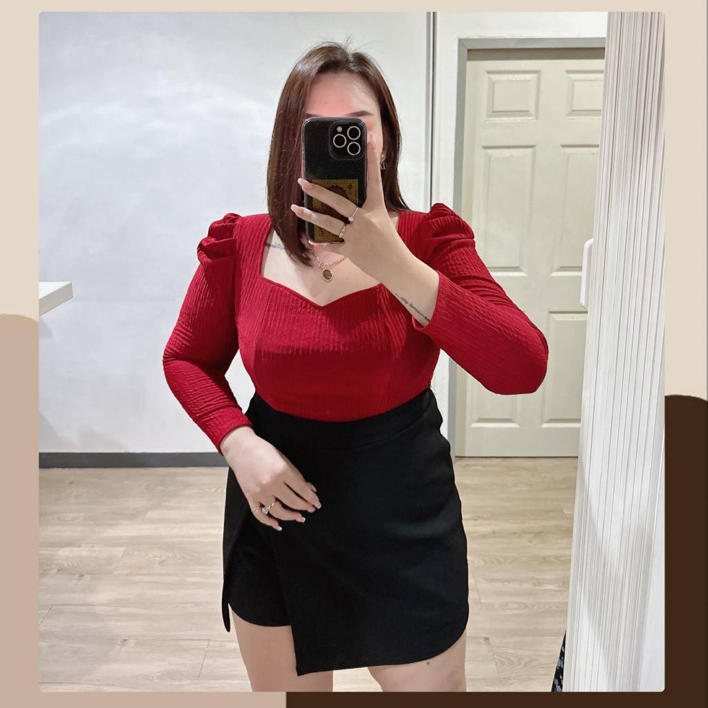 เสื้อแขนยาวยกเจ้าหญิง -P46- อก 40-46“ >> papery.ps