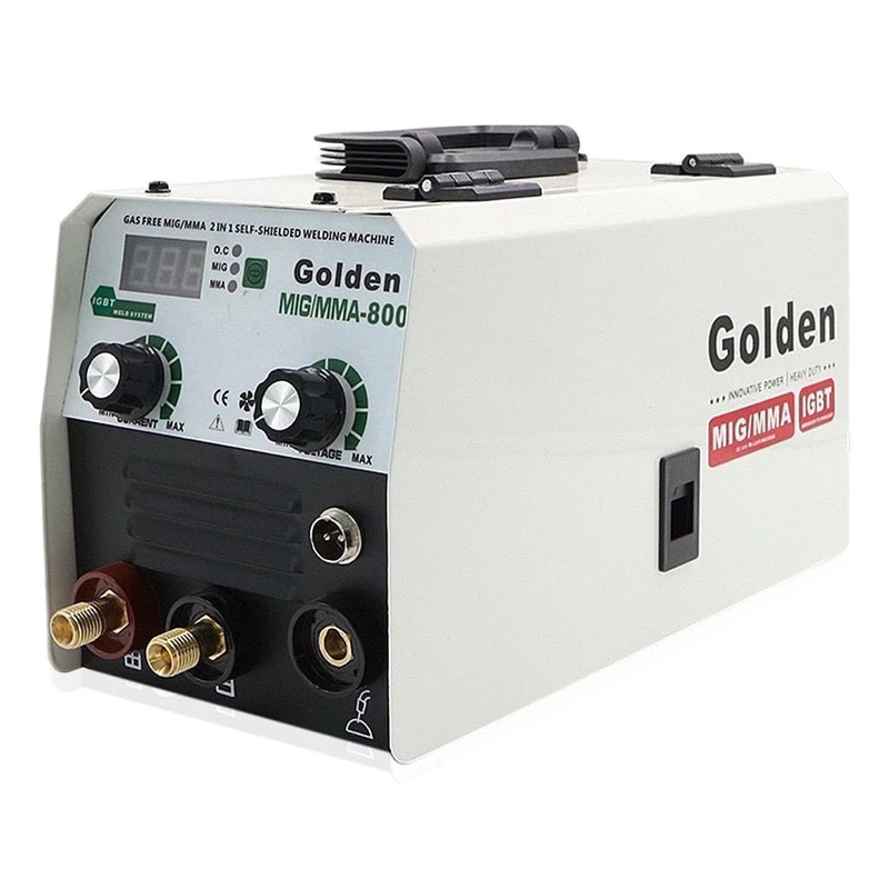 ตู้เชื่อม ตู้เชื่อมไฟฟ้า 2 ระบบ ยี่ห้อ Golden (สายเชื่อมมิก 4 เมตร) รุ่น KTB-MIG/MMA-800 (800AMP) แถมลวด FLUX CORED1ม้วน thumbnail 5